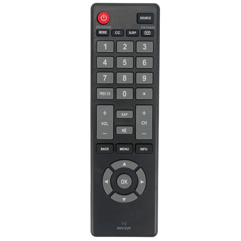 Beyution NH312UP Remote Control fit for Sanyo LCD LED HDTV TV FW55D25F FW40D36F FW43D25F FW32D06F FW50D36F FW50D48F FW43D47F FW40D48F FW40D36F-B FW32D08F FW32D06F-B - Image 4